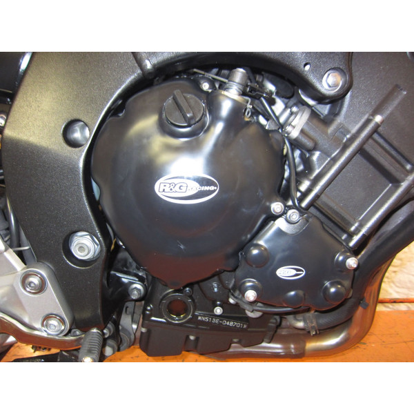 R&G R&G CLUTCH COVER. RHS BLACK FZ8/FZ1